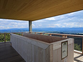 Blick von der Aussichtswarte