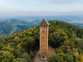 Aussichtswarte - Blick von oben