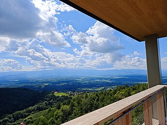 Blick von der Aussichtswarte
